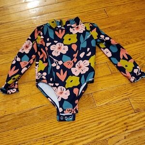 Floral Long Sleeve Bodysuit